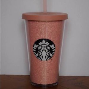 GLITTER PINK STARBUCKS CUP